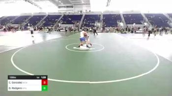 138 lbs Quarterfinal - Cristian Gonzalez, Wcw vs David Rodgers, Grindhouse WC