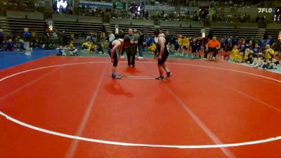 215 lbs Semis (4 Team) - Jaxon Disrud, Sartell vs Alex Alger, Grand Rapids