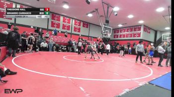 157 lbs Semifinal - Bode Harris, Bishop Kelley vs Larat Teague, Hulbert High School