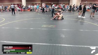 130 lbs Cons. Round 3 - Nickolai Kaye, Unattached vs Brian Reed, Team Palmetto