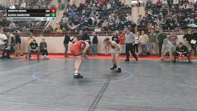 116_G lbs Quarterfinal - Jordyn Muhs, Shippensburg vs Alivia Hamilton, Laurel