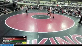 170 lbs Semis & 1st Wrestleback (8 Team) - Cittadino Tuttle, Stillwater vs Mason Alessio, Joliet Catholic