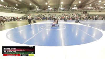 75 lbs Cons. Round 2 - Miles Phillips, Pleasant Hill Youth Wrestling Club-AAA vs Thayne Smith, Nevada Tiger Pit Wrestling Club-AAA