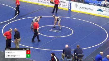 140 lbs 3rd Place - Reese Wood, Tyrone vs Andrew McMonagle, Central