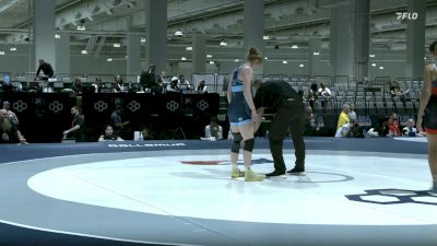62 kg Champ. Rd Of 32 - Ellisa Jimenez, Bearcat Wrestling Club vs Claire DiCugno, Cardinal WC/Nyac