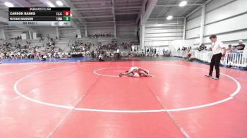 85 lbs Rr Rnd 1 - Carson Banks, Elite Athletic Club Gold vs Kiyan Bassiri, Terps SMASH ES