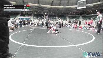 65 lbs Semifinal - Henry Ryan, Raw Wrestling Club vs Camden Peters, Standfast