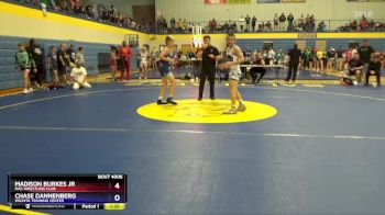 106 lbs Round 1 - Madison Burkes Jr, MAC Wrestling Club vs Chase Dannenberg, Wichita Training Center