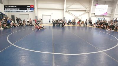 88 lbs Cole Johnson, Colorado vs Zander Melendez, California Gold