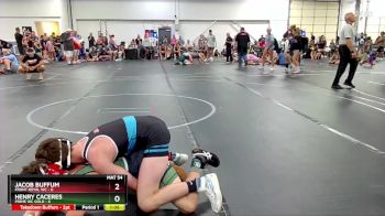 113 lbs Round 2 (8 Team) - Henry Caceres, Prime WC Gold vs Jacob Buffum, Front Royal WC