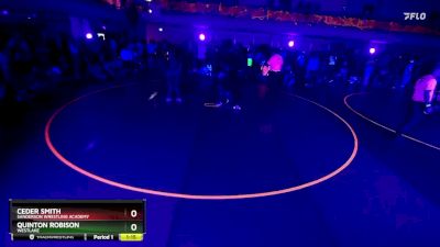 59-61 B Round 1 - Quinton Robison, Westlake vs Ceder Smith, Sanderson Wrestling Academy