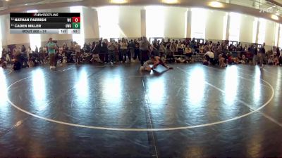 74 lbs Cons. Round 1 - Nathan Parrish, Fauquier Falcons vs Caden Miller, Noke Wrestling RTC