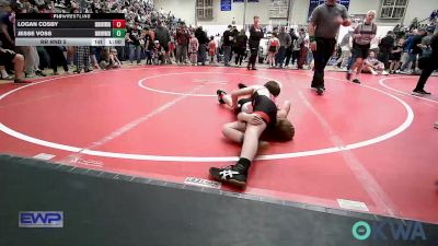 80 lbs Rr Rnd 5 - Logan Cosby, Skiatook Youth Wrestling vs Jesse Voss, Skiatook Youth Wrestling