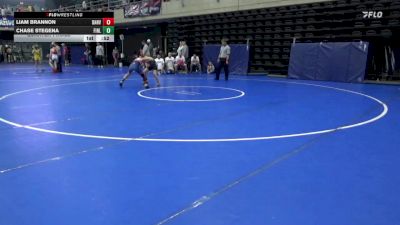 98 lbs Quarterfinal - Liam Brannon, Danville vs Chase Stegena, Finleyville