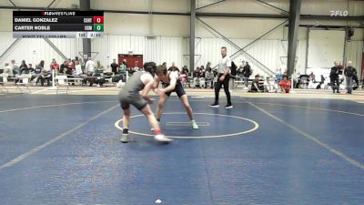 133 lbs Consi Of 16 #2 - Daniel Gonzalez, Centenary vs Carter Noble, Southern Maine