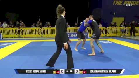 Jonathan Matthew Halpern vs Wesley Joseph Moore 2025 Pan IBJJF Jiu-Jitsu No-Gi Championship