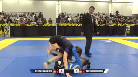 Amber Louise Craddock-Conran vs Willow D. Crawford 2024 World IBJJF Jiu-Jitsu No-Gi Championship