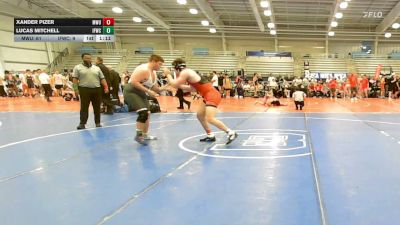285 lbs Rr Rnd 3 - Xander Pizer, MetroWest United Lightning - HSB vs Lucas Mitchell, Iron Forge WC - HSB