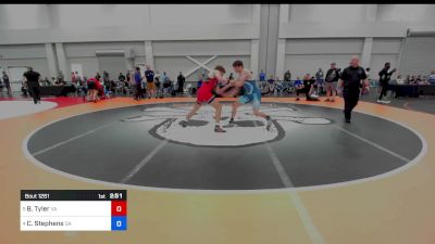 157 lbs 1/4 Final - Billy Tyler, Va vs Connor Stephens, Ga