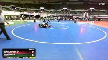 215 lbs Semis & Wb (16 Team) - Omar Arrington, Erie Cathedral Prep vs Wyatt Bush, Grundy