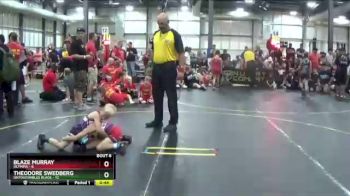 49 lbs Round 2 (6 Team) - Theodore Swedberg, Untouchables Black vs Blaze Murray, Olympia