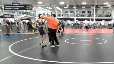 106 lbs Consi Of 8 #2 - Camden Palmisciano-Wright, Killingly vs Josiah Mazariego, Top Flight Wr Ac