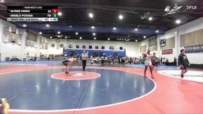 215 Boys Quarterfinal - Angelo Posada, Poway vs Jayden Parks, El Cajon Valley