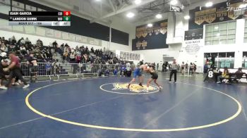 106 lbs Cons. Round 2 - Landon Quirk, Nordhoff vs Isaih Garcia, Cerritos