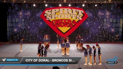 City of Doral - Broncos Silver [2023 L3.1 Performance Rec - 14Y (NON) Day 1] 2023 Spirit Sports Kissimmee Nationals