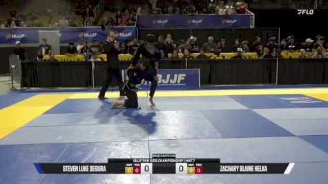 Steven Luke Segura vs Zachary Blaine Helka 2026 Pan Kids Jiu-Jitsu IBJJF Championship