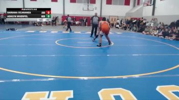 145 lbs Cons. Round 5 - Ashlyn Wuerfel, Meridian vs Dariana Ocaranza, Jerome