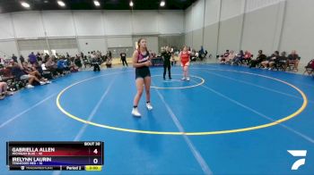 200 lbs Placement Matches (16 Team) - Gabriella Allen, Michigan Blue vs Irelynn Laurin, Tennessee Red