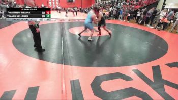 285 lbs Champ. Round 2 - Mark Kelleher, Chicago (ST. RITA) vs Matthew Medina, St. Charles (EAST)