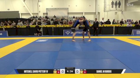 Daniel M Burdis vs Mitchell David Potterf IV 2025 World IBJJF Jiu-Jitsu No-Gi Championship