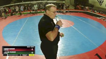 187 lbs Round 1 - Aiden Baker, Oregon vs Jacob Munoz, Alaska