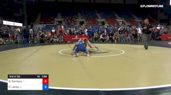 138 lbs Rnd Of 128 - Gabe Sanders, Utah vs Parker Lecoq, Oklahoma