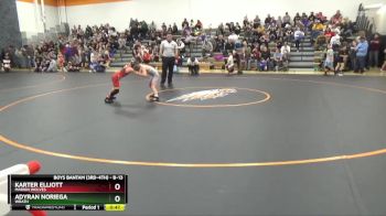 B-13 lbs Semifinal - Adyran Noriega, Wrath vs Karter Elliott, Marion Wolves