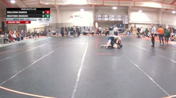 174 lbs Cons. Round 4 - Sullivan Ramos, UW Parkside vs Brayden Benson, Tiffin