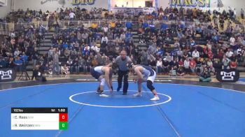 182 lbs Semifinal - Cole Rees, Wyoming Seminary vs Ryan Weinzen, Norwin