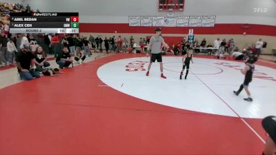 33-35 lbs Round 2 - Abel Bedan, Valley Wrestling vs Alex Ceh, Greeley Metro WC