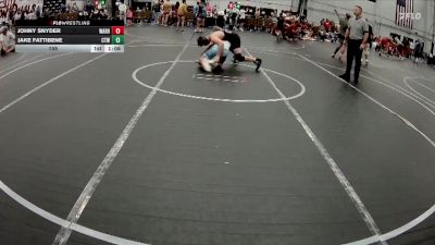 155 lbs Round 5 (6 Team) - Jake Fattibene, CTWHALE vs Johny Snyder, Warhawks