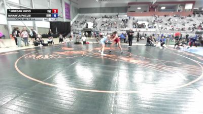 62 kg Cons. Rd Of 16 - Morgan Lucio, Valiant Wrestling Club vs Makayla Paclib, Hawaii