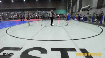 100 lbs Round Of 32 - JOHN THOMAS, OCRTC vs Talon Peterpaul, Chickasha Wrestling
