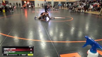 120 lbs Champ. Round 1 - Mari Delaney, Waukon vs Trinity Myers, Iowa City, West