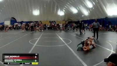 92 lbs Round 3 (8 Team) - Brennen Veverka, Neighborhood vs Tony Biondillo, Rogue WC