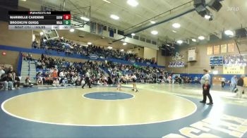 190lbs 7th Place Match - Maribelle Cardens, Skyview (Girls) vs Brooklyn Quigg, Walla Walla (Girls)