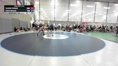 190 lbs Round 5 - Blaise Turner, East Idaho Elite Wrestling Club vs Seth Martin, Team Real Life Wrestling