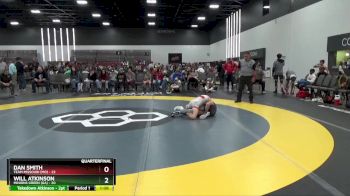 105 lbs Quarterfinals (8 Team) - Dan Smith, Team Missouri (MO) vs Will Atkinson, Minions Green (GA)