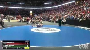 126-3A 1st Place Match - Nick Dardanes, Brush vs Kaden Hixson, Moffat County
