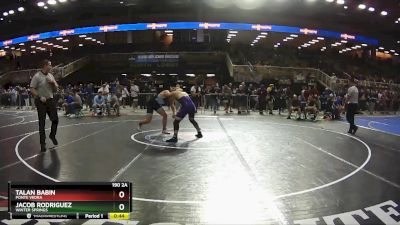 190 2A Cons. Round 2 - Jacob Rodriguez, Winter Springs vs Talan Babin, Ponte Vedra